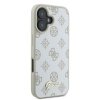 Guess GUHMP16SPGPYSH iPhone 16 6.1 biały/white hardcase Peony Script Logo MagSafe